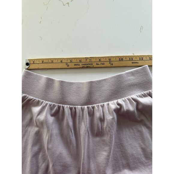 Nike Loose Fit Womens Shorts Size Xl Taupe Cotton Running Walking Athleisure - Picture 2 of 9